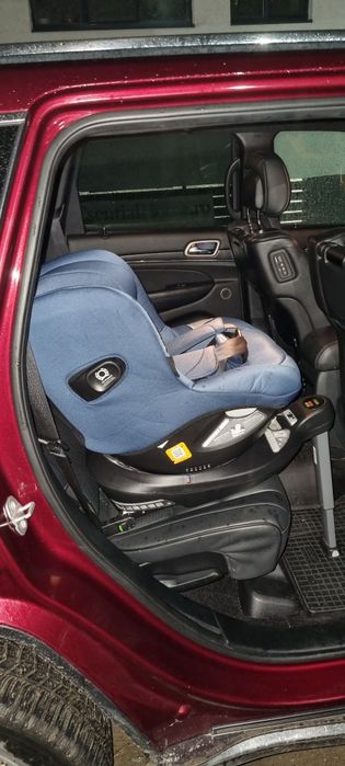 Scaun auto Joie i-Spin 360° Deep Sea, 40-105 cm, ADAC si R129