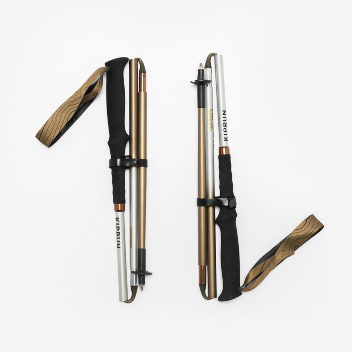 Bețe pliabile din aluminiu 3 tije - produs resigilat Decathlon