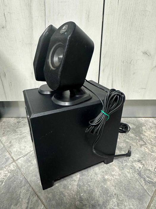 Тонколони , буфер  Logitech X-210 2.1 за компютър  2.1 за компютър