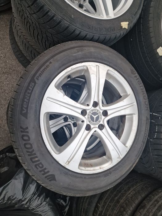 Гуми с Джанти за Mercedes E class w213 2023 дот , два броя 2025 дот