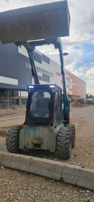 Мини погрузчик аренда (мультик) Bobcat