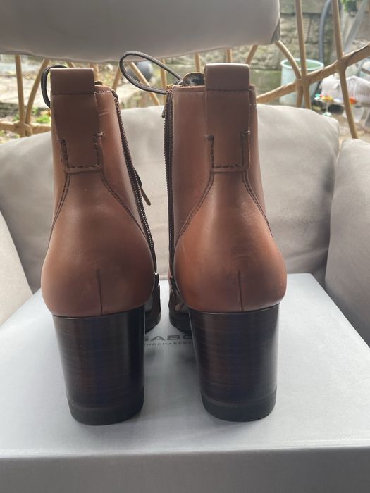 Дамски кожени боти размер 41