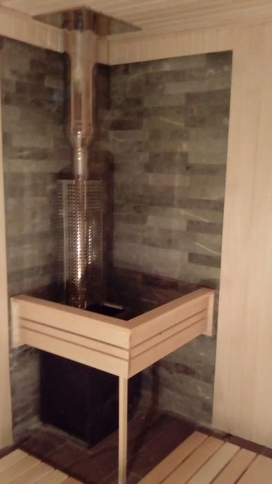 Монтаж саун бань