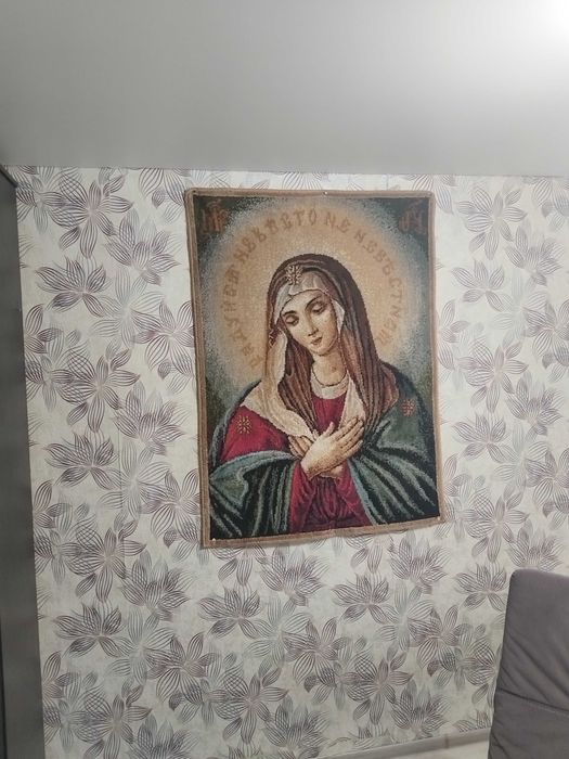 Продам настенный ковёр, Дева Мария писать ватсап