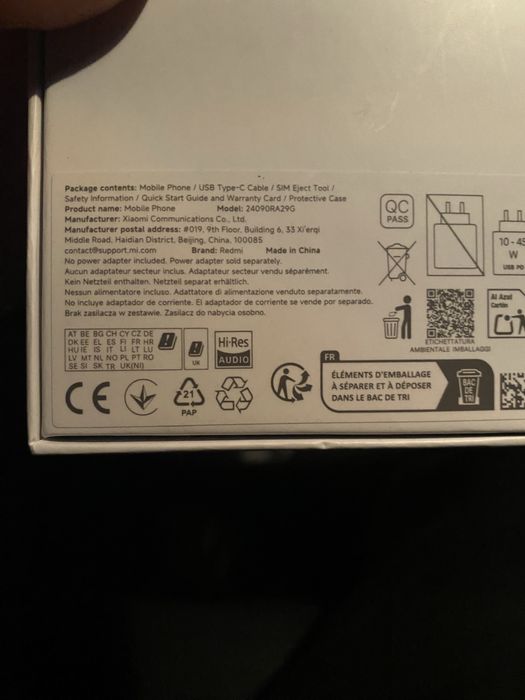 Redmi Note 14 Pro5G Nou cu factura 200MP