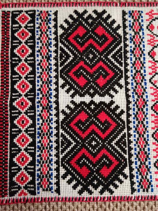 Prosop artizanat cusut manual