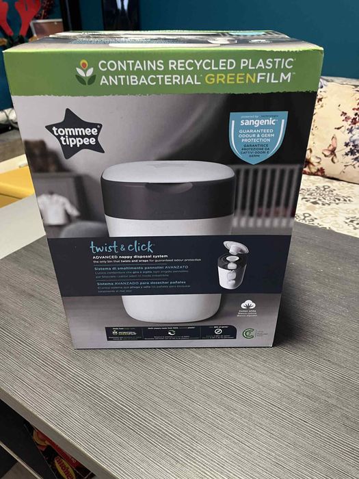 Нов Tommee Tippee  кош за пелени + касета за кош