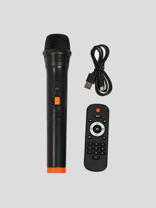 БЕПУЛ Доставка, Караоке Колонкалар Didea El8 (51см) +Симсиз Микрофон.