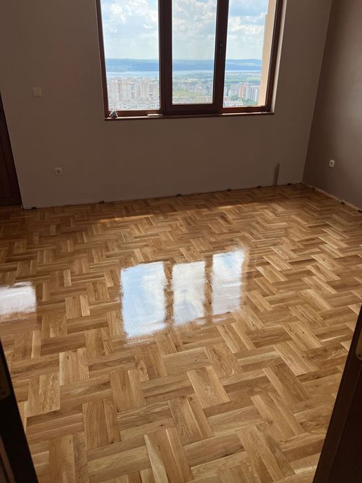 Циклене на паркет и дюшеме