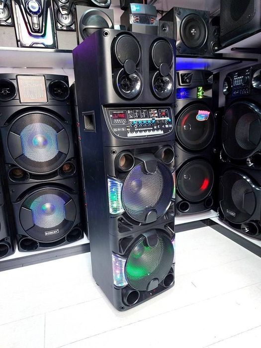 Колонка С микрафоным болшое Bluetooth USB FM всё есть с доставка