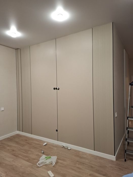 Установка бамбук панелей