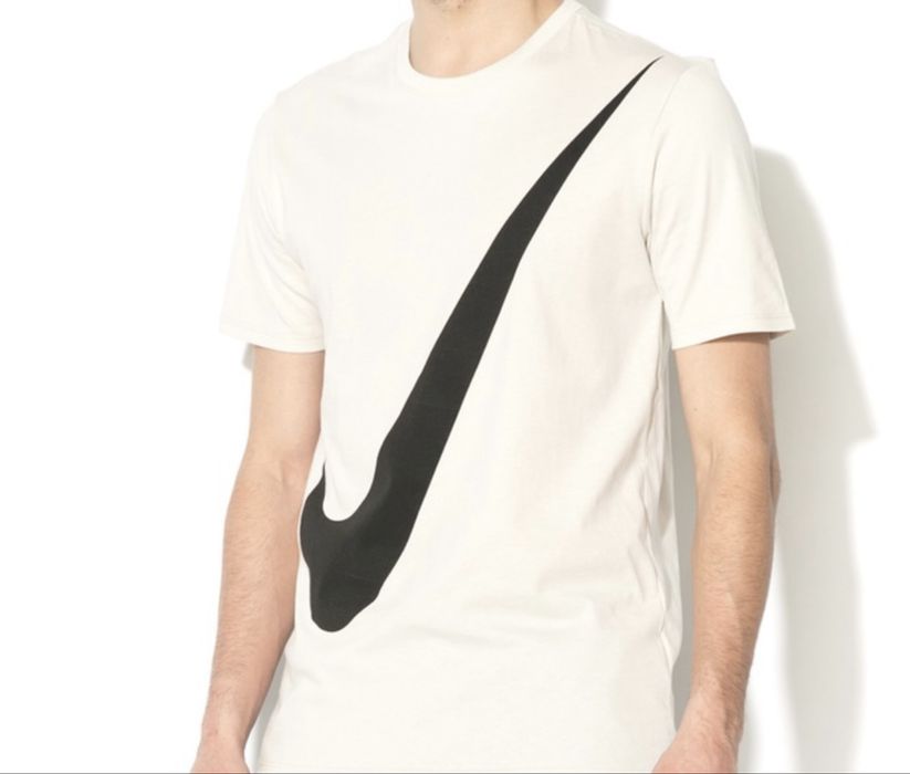 Tricou sport NIKE REGULAR FIT 100 % bumbac - MARIME - S - NOU