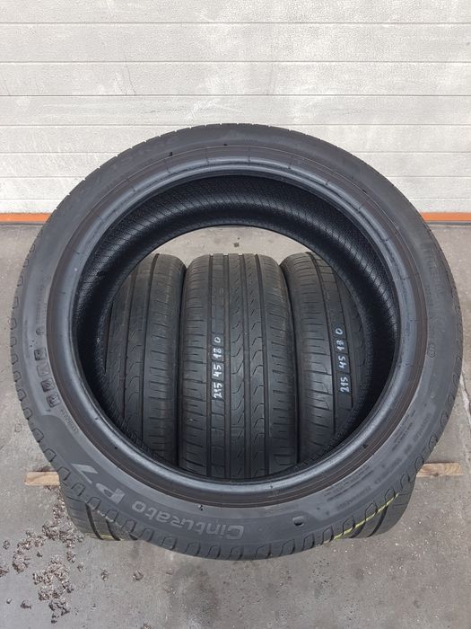 Летни гуми 4 броя PIRELLI Cinturato P7 215 45 R18 дот 4417