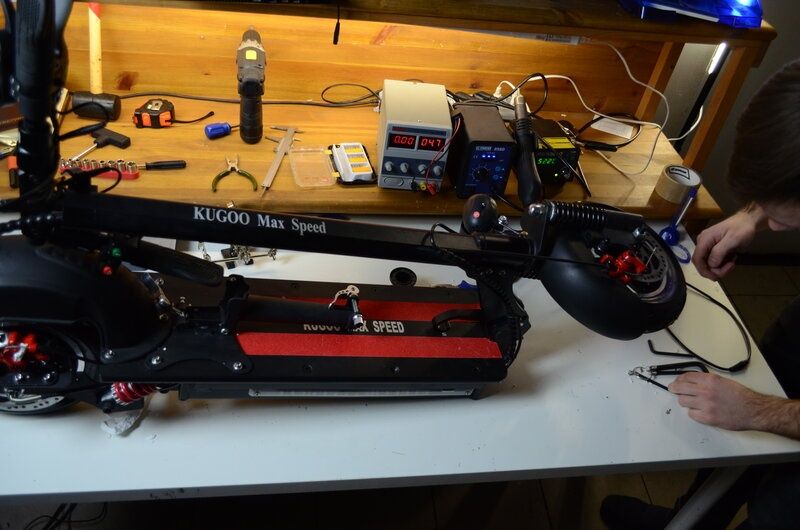 Ремонт элетро самокатов