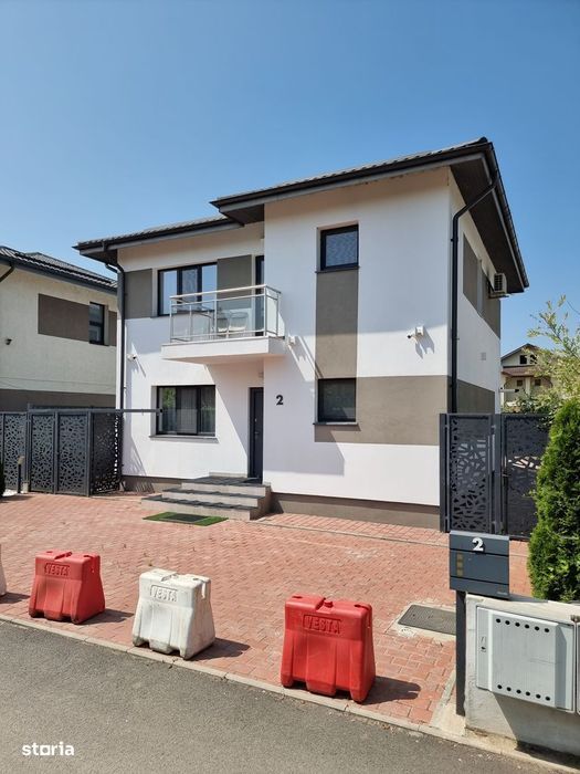 Casa Vila Bragadiru Zona Gladiolelor mobilata Teren 300 mp.