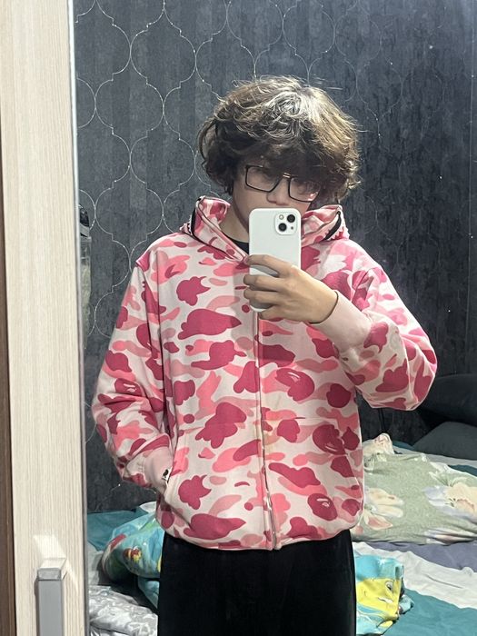 Кофта Bape Pink color