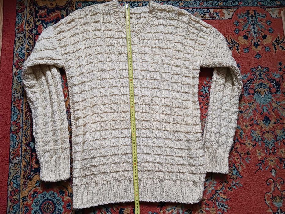 Pulover Iarna Barbati Lana Hand Made