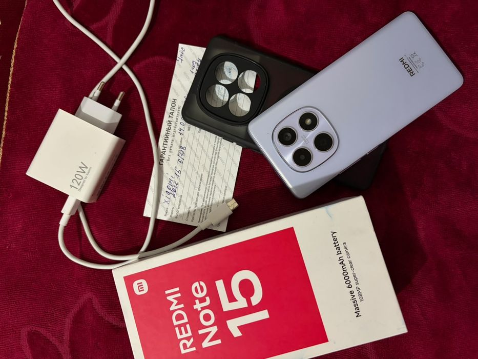 Redmi Note 15 срочно сатылымда