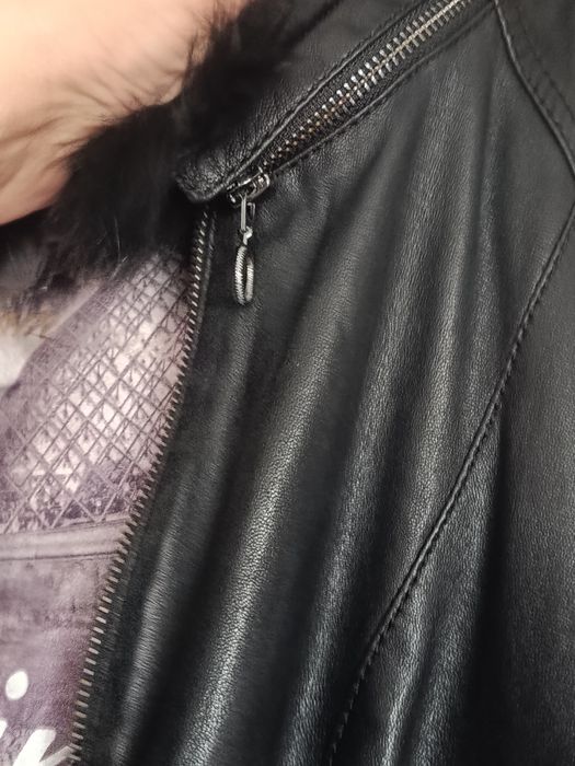 Натуральная кожаная куртка