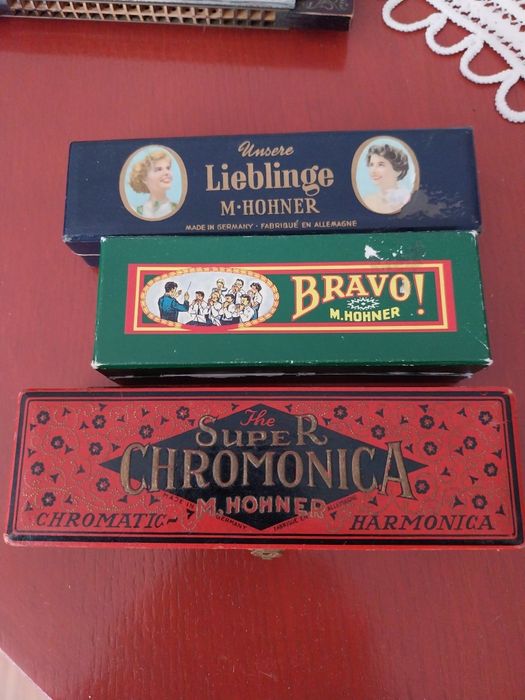 Colectie de muzicute Hohner