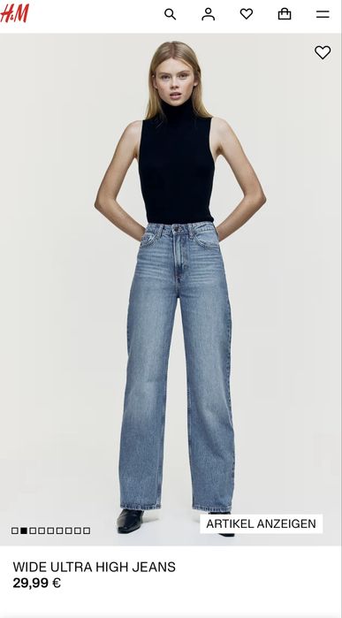 Джинсы h&m новые