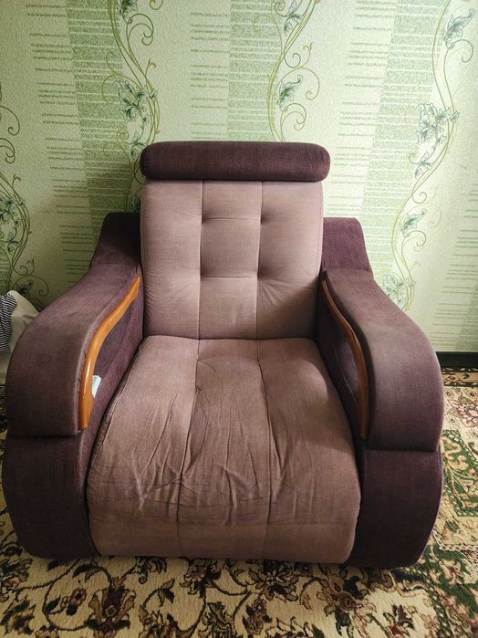 Комплект мягкой мебели: Угловой диван + Кресло (Евро-стиль)