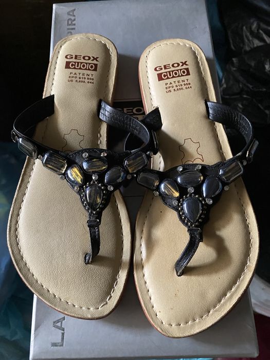 Дамски чехли Geox и Salamander 37 и 38н