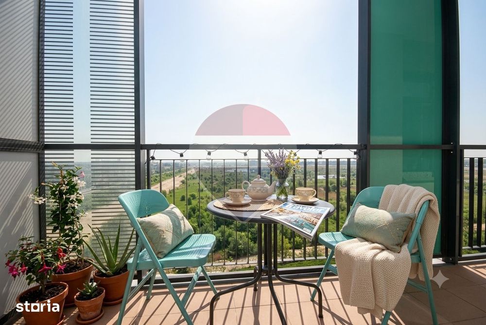 Apartament 2 camere + loc parcare - de inchiriat - Asmita Gardens