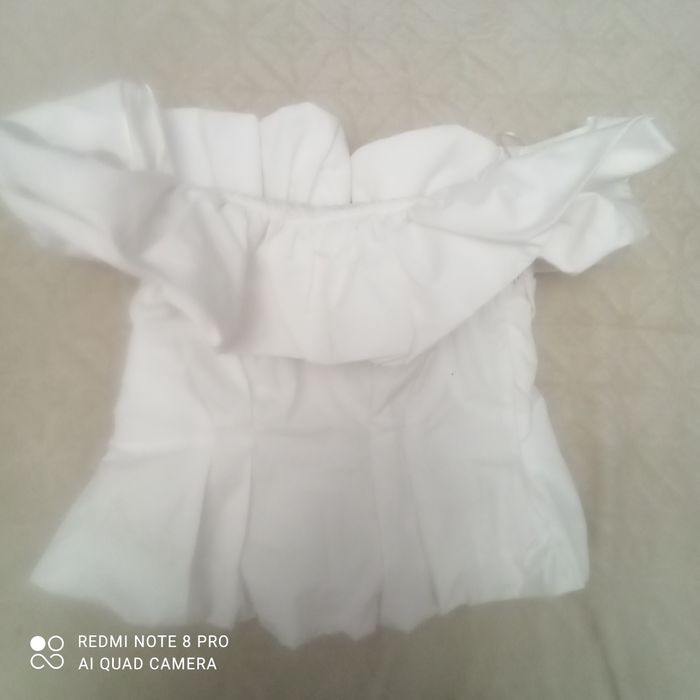 Не дорого, шикарный хлопковый, новая  блузка,размер SЗара