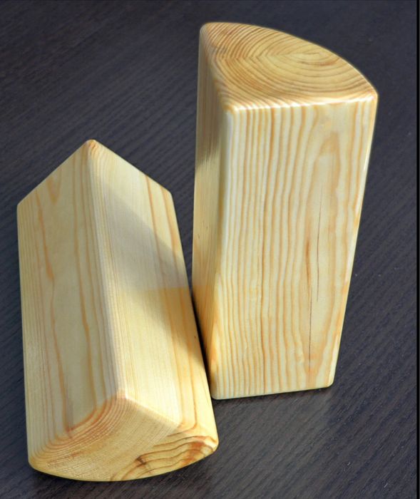 Блоки для йоги деревянный