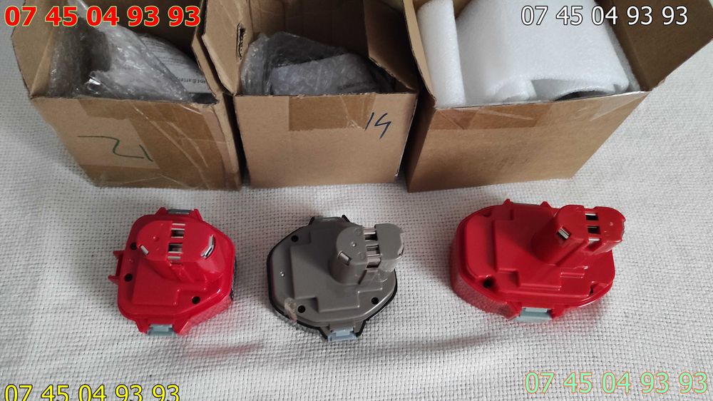 acumulator baterie pentru makita 14.4v 18v tip cartus si cu sina NOI