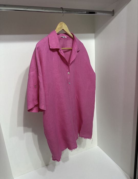 Рубашка женская лен