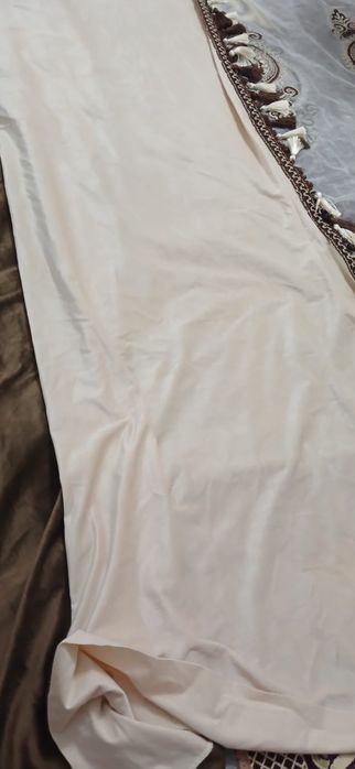 Шторы с тюль 2 шт  шторы