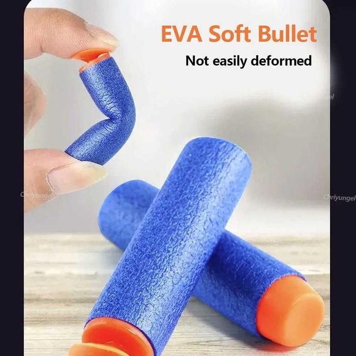 Бластер динозавър с електрически барабан + 100 патрона (пяна) НОВ