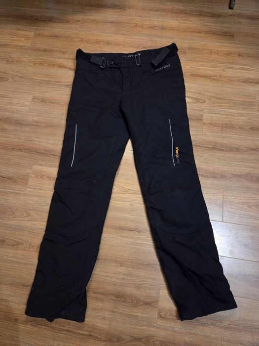 Pantaloni moto touring enduro ATV  Fastway Cordura impermeabili cu protectii genunchi si captusala iarna detasabila