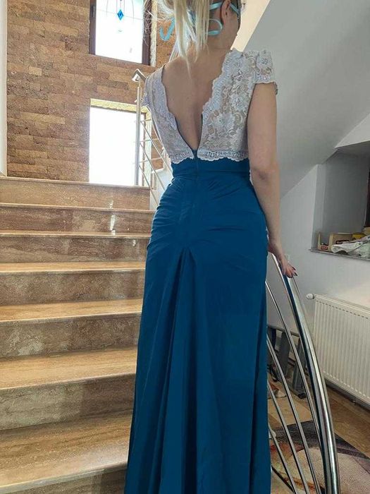 Rochie lungă model Cristallini