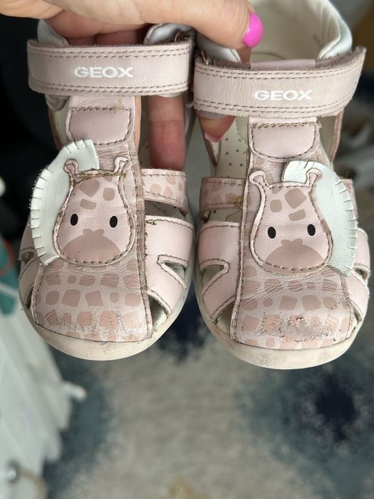 Sandale Geox si Primigi, piele integral, 26 EU, interior 16.5 cm