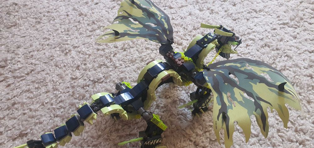 Lego ninjago dragon morro 70736