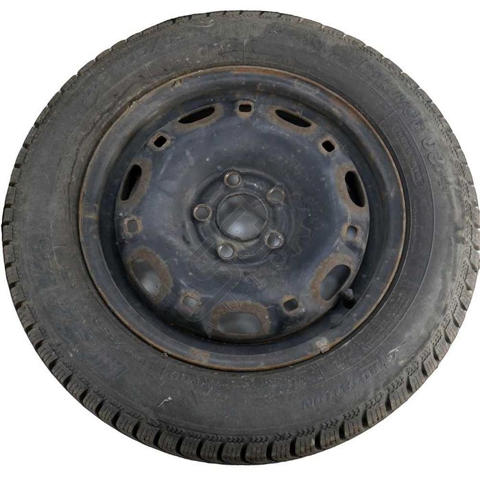 Стоманени джанти 5x100 с гуми R14 Skoda Fabia I (6Y)  ID:151618