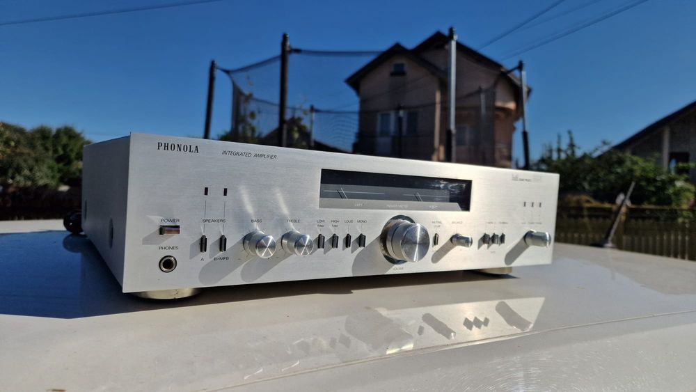 Amplificator Phonola 6394 hi fi sound project( sony ,technics, akai)