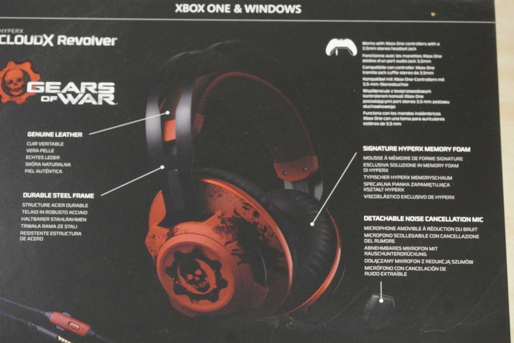 Нови Gaming headset HyperX Cloud Revolver Gears of War edition Вкл.ДДС