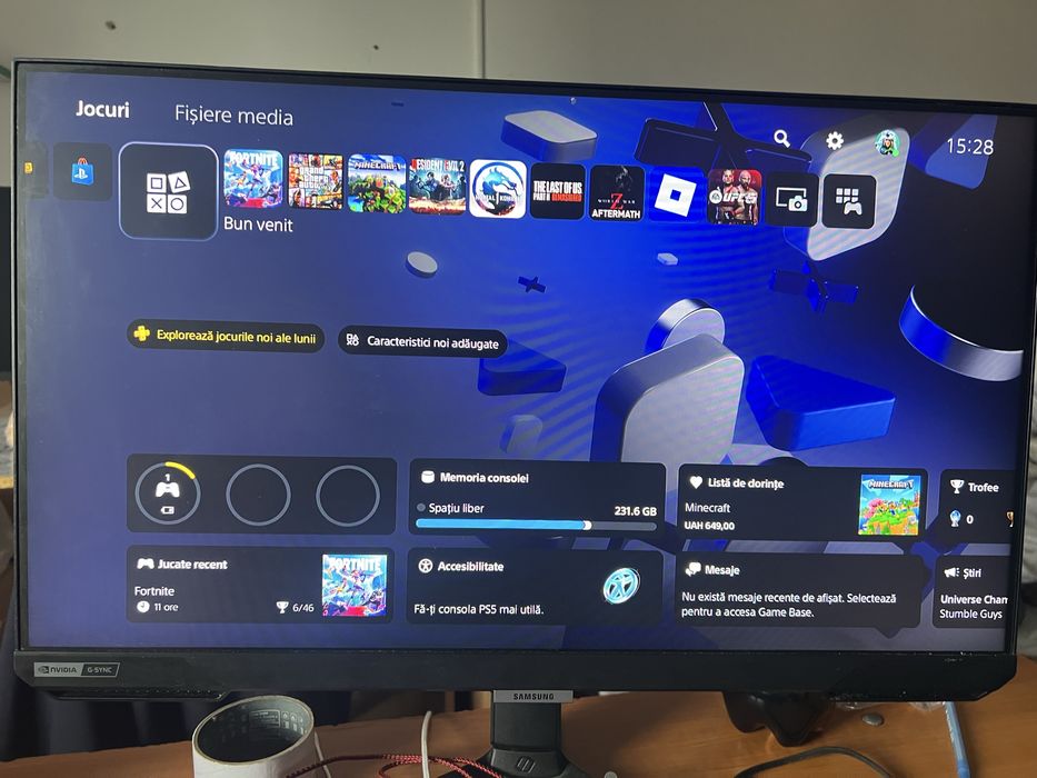 Vand ps 5 slim aproape nou 1 tb