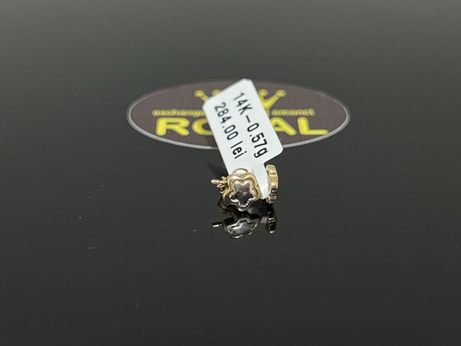 Bijuteria Royal CB : Cercei copil aur 14k 0,57 grame