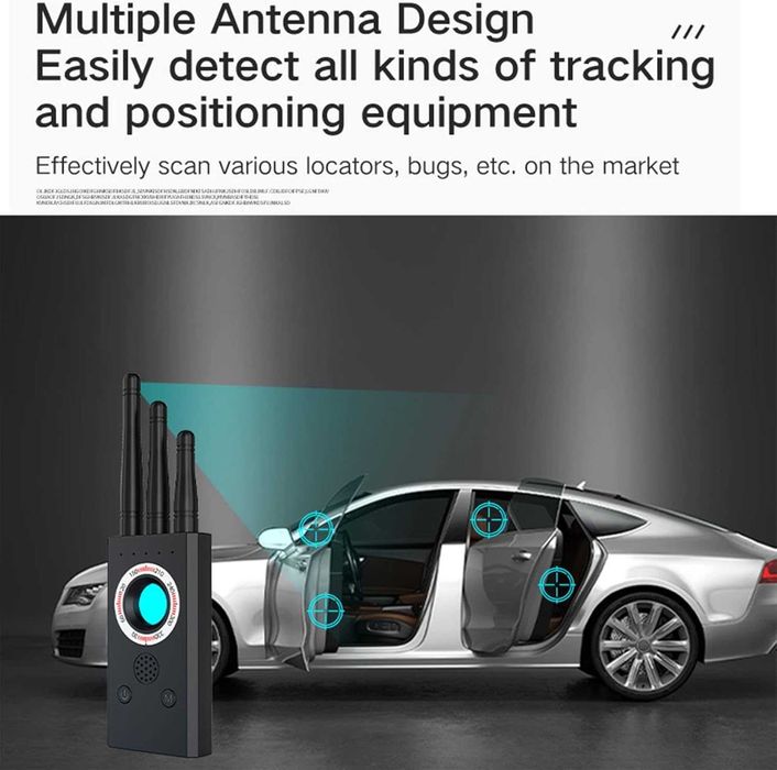 Детектор за скрити камери, GPS, микрофони Garsen Т16