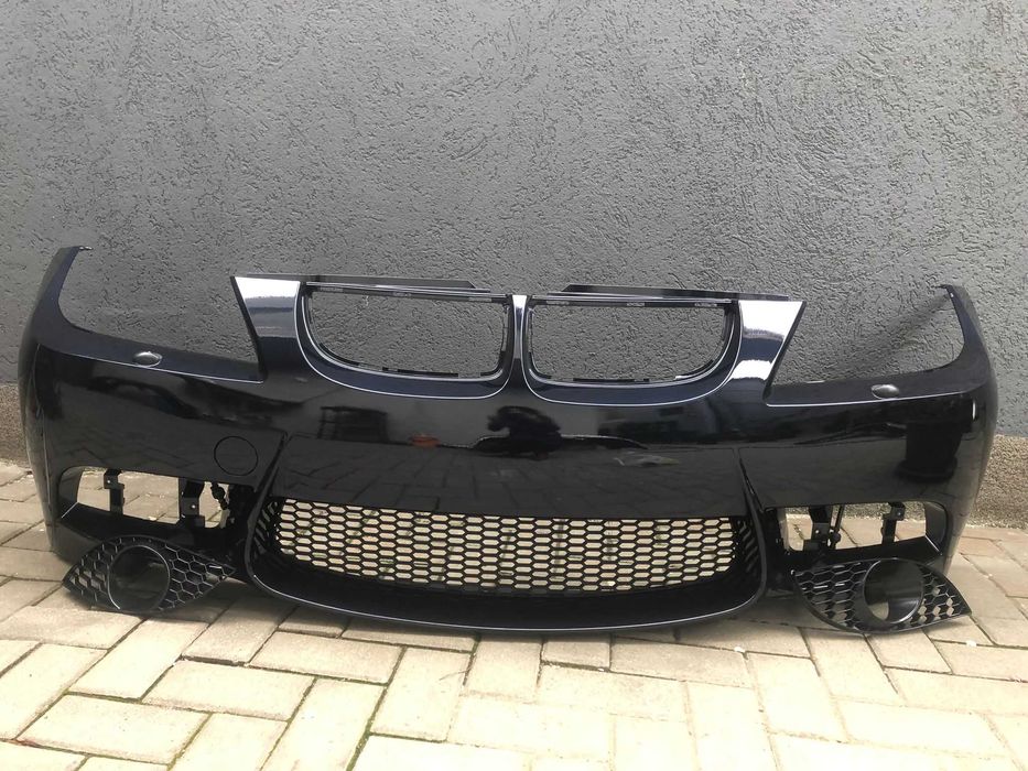 Bara Fata Spalator Far BMW E90 An 2005-2008 Aspect M Vopsita Albastru
