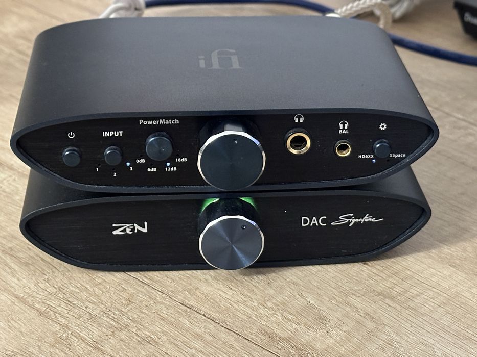 IFI ZEN Dac + Amp set Signature 6XX
