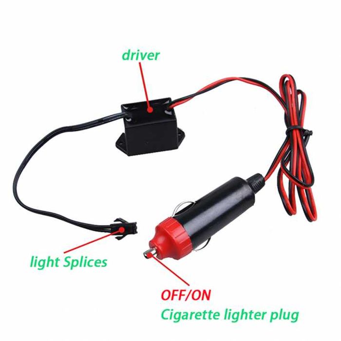 LED Лилава Диодна интериорна лента за табло 2 мт амбиентно осветление