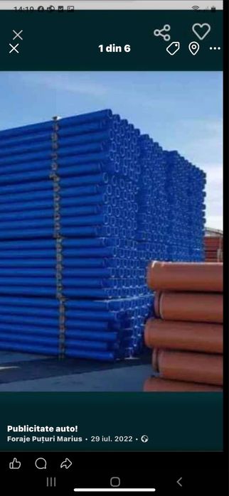 Foraje puțuri apă prețuri de sezon