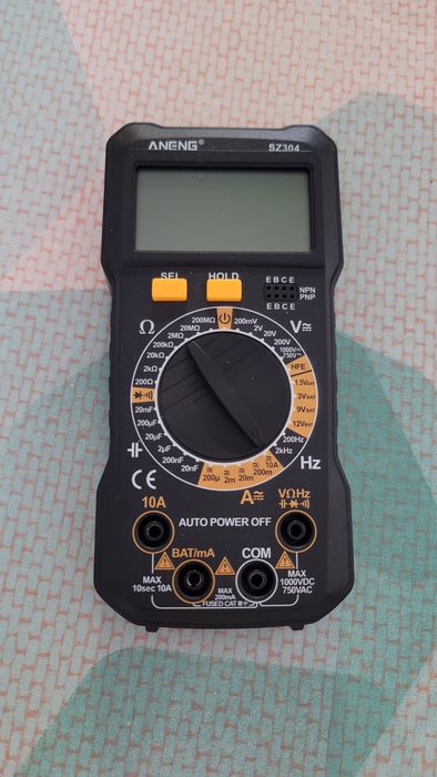 Multimetru Aneng SZ304 şi Powerfix Profi (Lidl) puţin utilizate