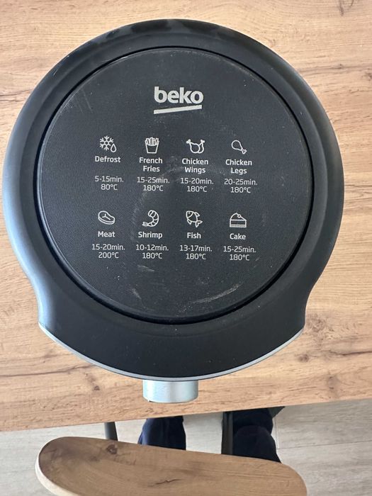 Friteuză cu aer cald Air Fryer Beko ExpertFry FRL2242B, 3.9L, 1500W